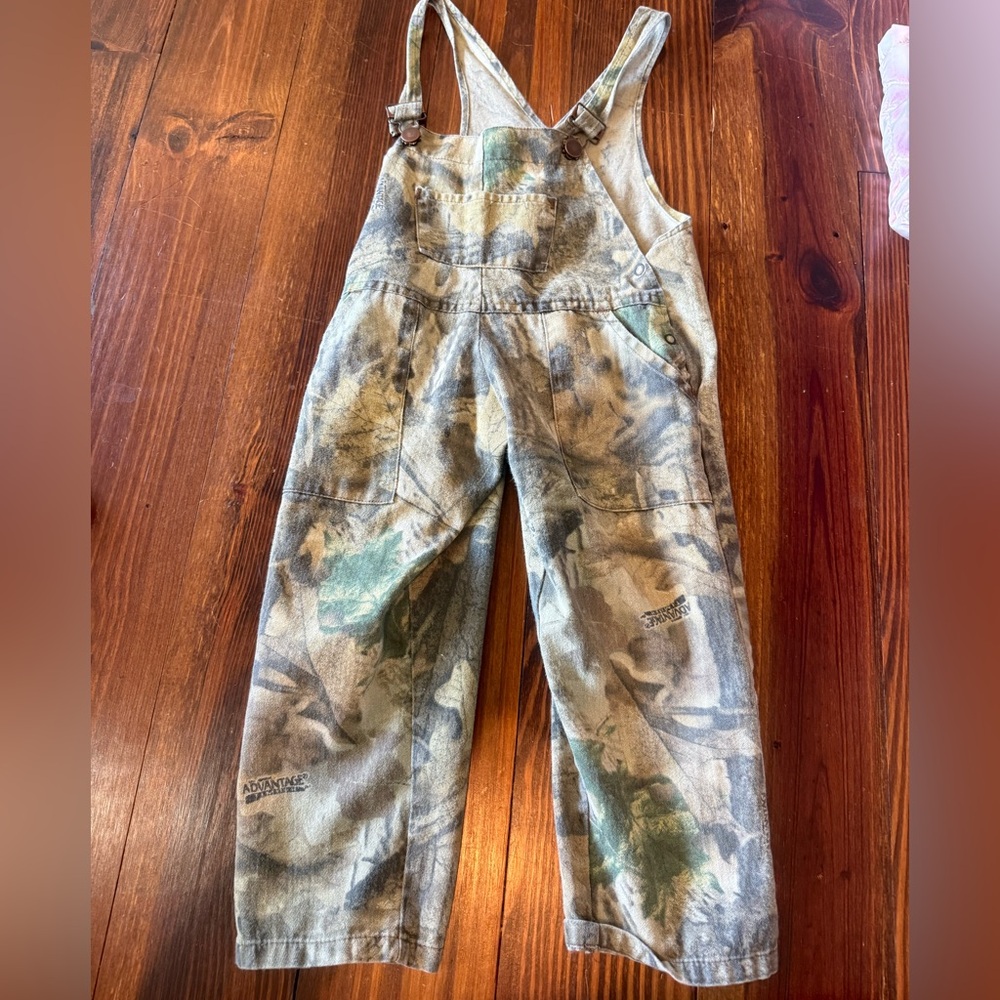 Lil Joey Camo Kids Overalls